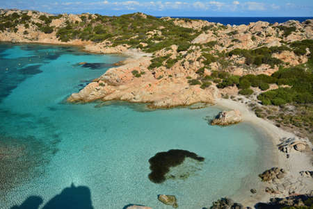 Seascape of the La Maddalena Archipelago National Park, Sardiniaの写真素材