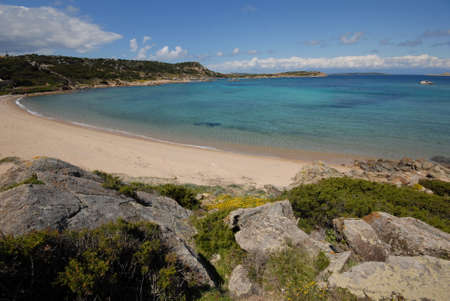 Sardinia, seascape La Maddalena archipelagoの写真素材