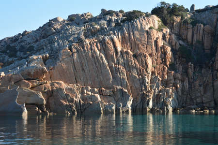Sardinia, seascape La Maddalena archipelagoの写真素材