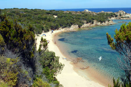 Sardinia, seascape La Maddalena archipelagoの写真素材