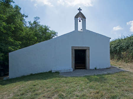 Church of San Pietro di Ruda, Aggius, Sardiniaの写真素材