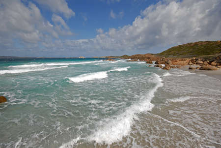 Bassa Trinita beach, La Maddalena Archipelago, Sardiniaの写真素材