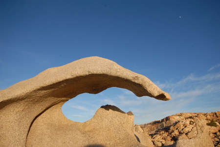 Rocks in the La Maddalena Archipelago National Park, Sardiniaの写真素材