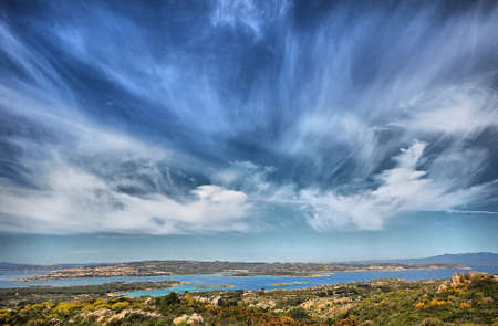 Archipelago Park of La Maddalena, Santo Stefano, Sardiniaの写真素材