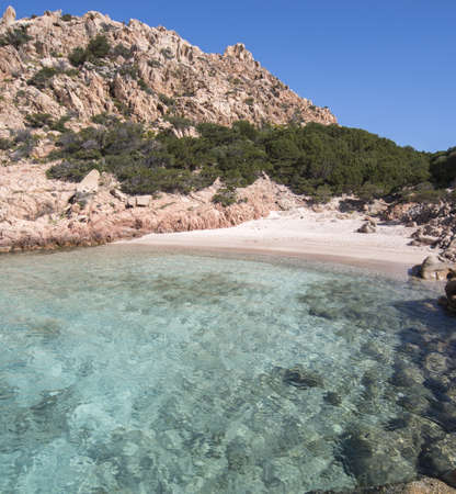 Sardinia, La Maddalena Archipelago National Park, Cala Coticcioの写真素材