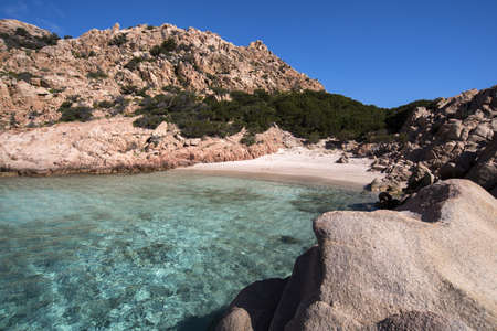 Sardinia, La Maddalena Archipelago National Park, Cala Coticcioの写真素材
