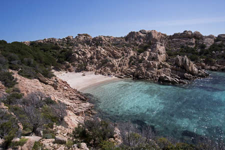 Sardinia, La Maddalena Archipelago National Park, Cala Coticcioの写真素材