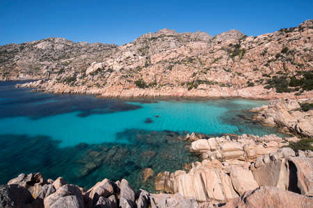 Sardinia, La Maddalena Archipelago National Park, Cala Coticcioの写真素材
