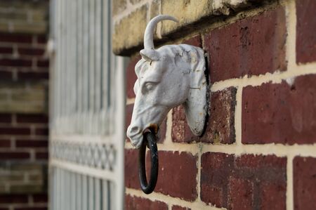 Detail of a gateの写真素材