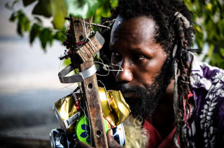 Calles de Cali Valle del Cauca Colombia, Rasta Character, February 2018
