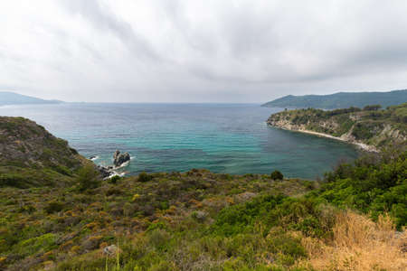 storm approaching the coast of the island
