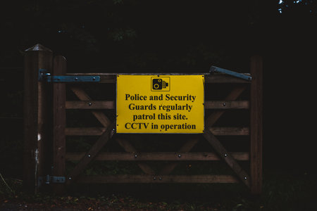 CCTV in Operationの写真素材