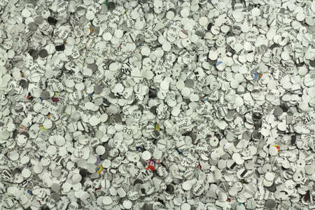 confetti of newsprint abstract background