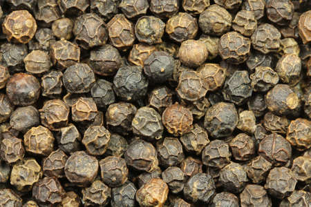 Dried grains allspice background closeupの写真素材