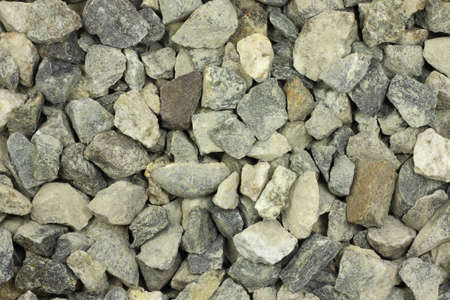 crushed stone gray abstract backgroundの写真素材