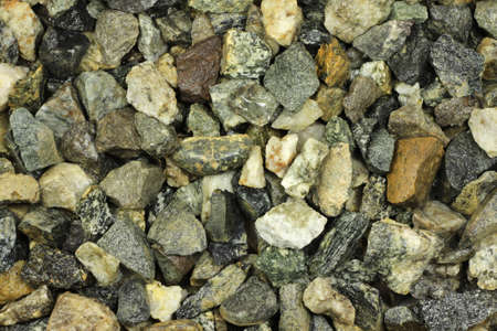 Wet gray crushed stone abstract background の写真素材