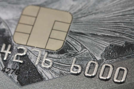 bank credit cards close-upの写真素材