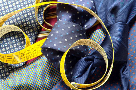 Ties symbol of masculine eleganceの写真素材