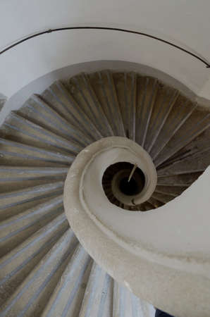 Up and down the spiral staircases