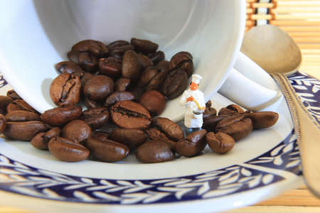 coffee beans cookingの写真素材