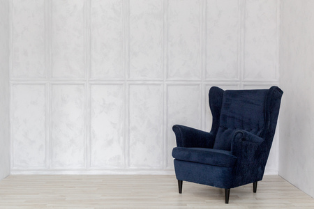 Grey wall, house interiorの写真素材