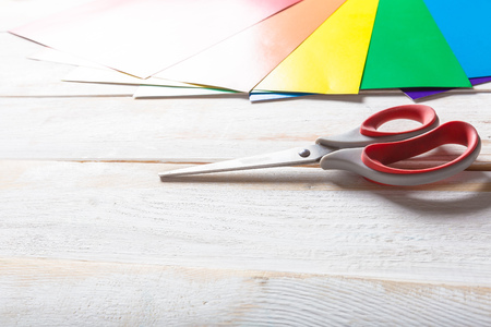 Colourful Paperの写真素材