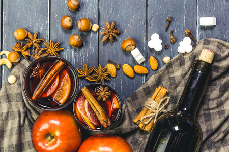Christmas mulled wineの写真素材