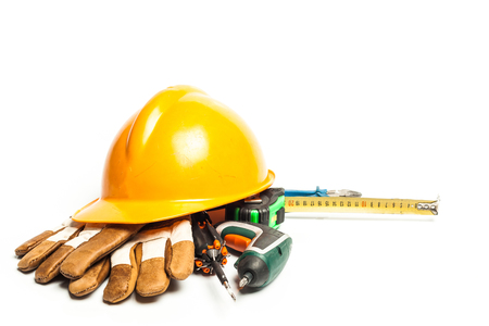 Set of architect toolsの写真素材