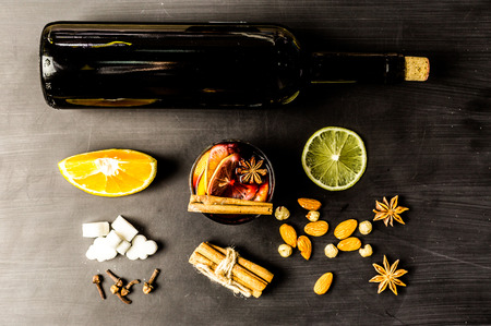 Christmas mulled wineの写真素材