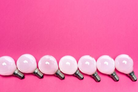 Group of light bulbsの写真素材