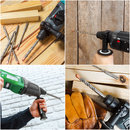 hammer drillの写真素材