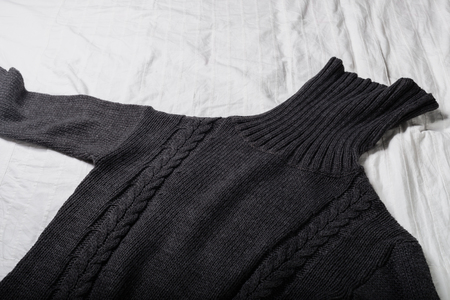 Sweater Textureの写真素材