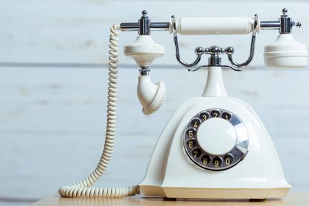 Retro telephoneの写真素材