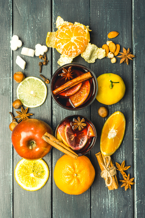 Christmas mulled wineの写真素材