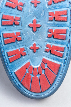 Leather men's shoesの写真素材