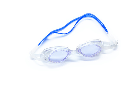 Glasses on a white backgroundの写真素材