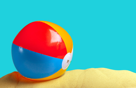 Beach ballの写真素材