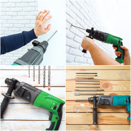 hammer drillの写真素材