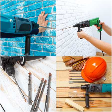 hammer drillの写真素材