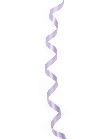 ribbon isolated on whiteの写真素材