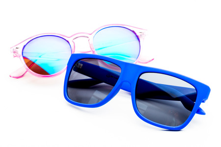 sunglasses isolated on white backgroundの写真素材