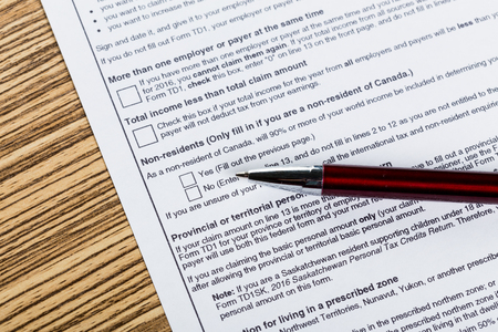 Architect worplace top view.の写真素材