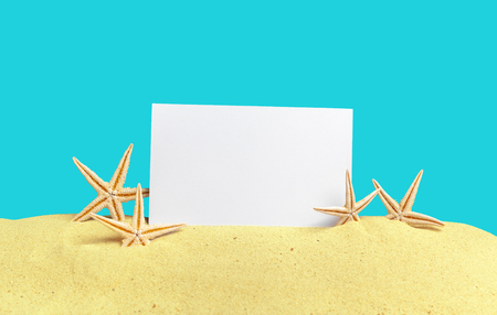 Summer cardの写真素材