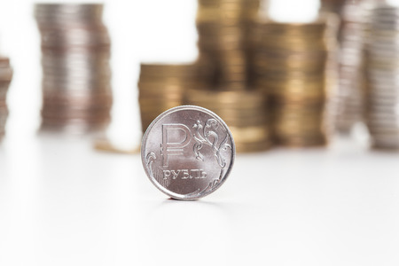Russian rublesの写真素材
