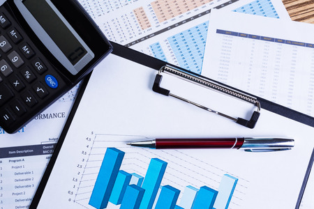 Graphs and Calculatorの写真素材