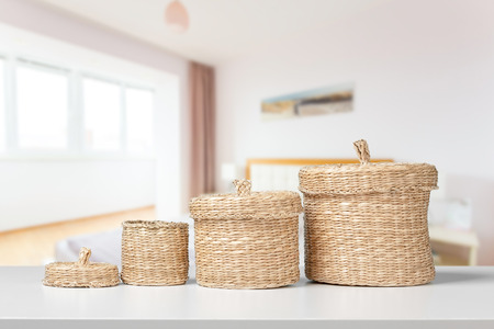 Set of casketsの写真素材