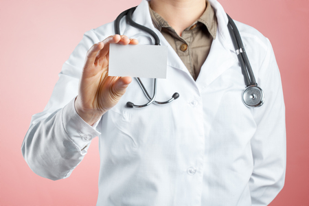 Hands of medical doctorの写真素材