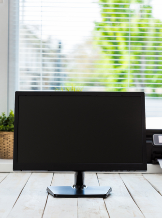 Desk of creative workerの写真素材