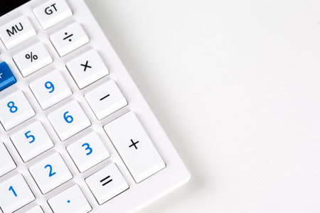 Calculator closeupの写真素材