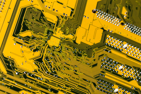 Circuit board backgroundの写真素材